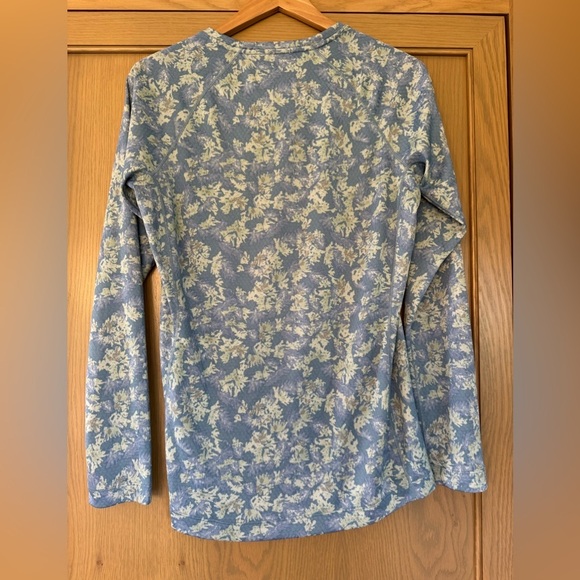 Patagonia Capilene Midweight Floral Long Sleeve Pullover Baselayer / large - Picture 10 of 14